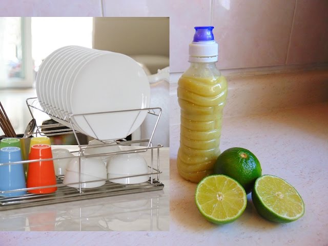 Detergente natural para el lavavajillas: receta efectiva y sin tóxicos