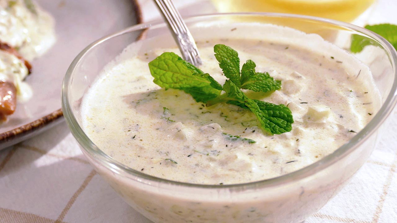 Salsa tzatziki casera