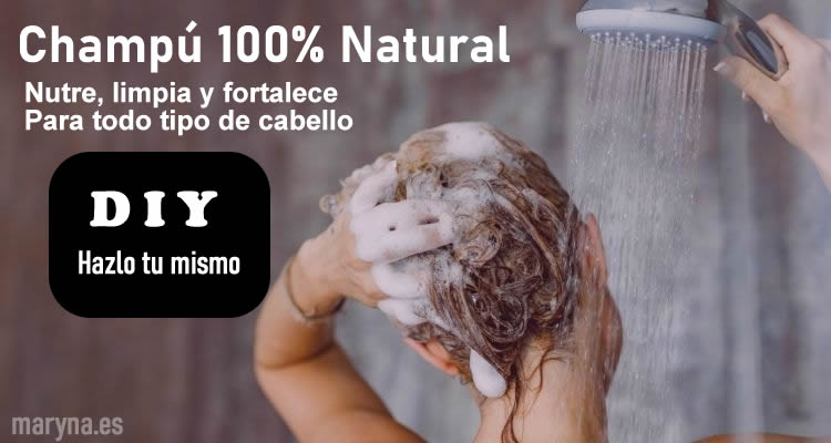 Champú Casero Natural con Espuma y Vitaminas
