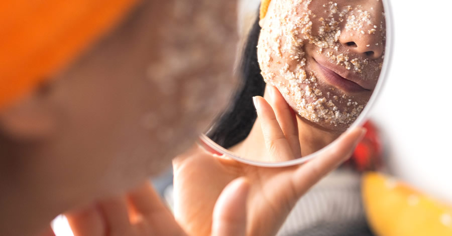 Mascarilla de miel y avena