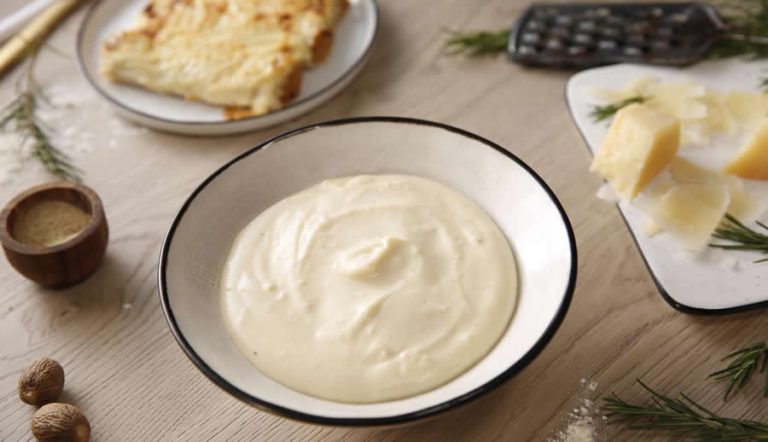 Bechamel casera ligera y saludable