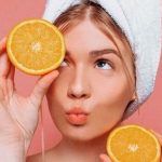 Crema facial con vitamina C