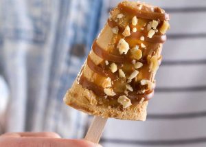 Helado de dulce de leche ligero