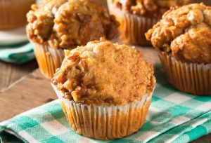 Muffins proteicos de avena, huevo y plátano sin azúcar añadido