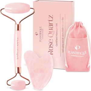 ✨ Rodillo facial de cuarzo ¡Descubre el Secreto de una Piel Radiante! ✨