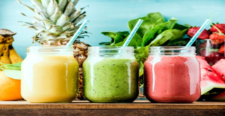 zumos ligeros con enzimas digestivas